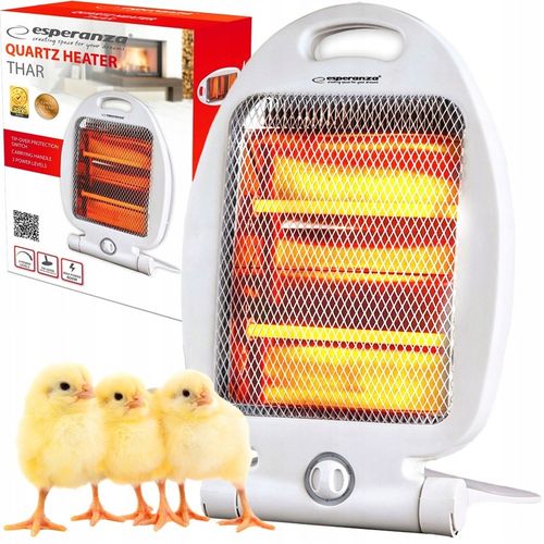 GRZEJNIK ELEKTRYCZNY NA PODCZERWIEŃ OGRZEWACZ FARELKA 800W PIECYK KWARCOWY na Arena.pl