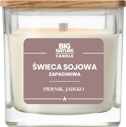Świeca sojowa o zap. Piernik i Jabłko 220g na Arena.pl