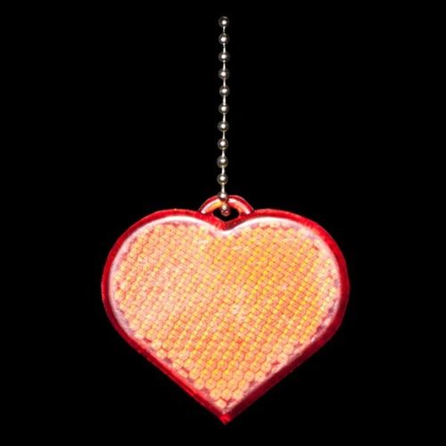 Światełko odblaskowe Heart Reflect, czerwony na Arena.pl