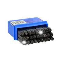 NUMERATORY 36 ZNACZNIKI LITERY CYFRY 8mm NUMERATOR