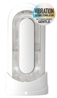 Masturbator Flip Zero Gravity Electronic Vibration White Tenga