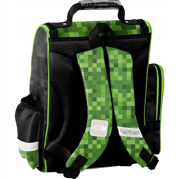 TORNISTER PLECAK SZKOLNY PIÓRNIK WOREK ZESTAW ŚNIADANIOWY PIKSELE zdjęcie 3