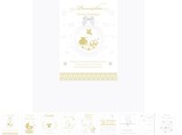 karnet lux edition chrzest zest.811 dziecięce