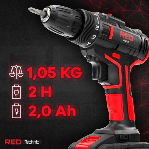 WIERTARKO WKRĘTARKA AKUMULATOROWA 21V MOCNA WKRĘTAK ZAKRĘTARKA 2xAKU na Arena.pl