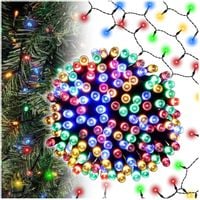 światełka lampki choinkowe 300 led 21,8 m prl multicolor