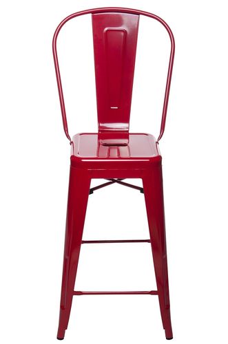 Hoker TOWER BACK 66cm czerwone metal na Arena.pl
