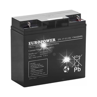 Akumulator AGM EUROPOWER serii EPL 12V 17Ah (Żywotność 15 lat)