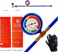 Zestaw do Nabijania Napełniania Klimatyzacji Samochodowej Gaz R134a