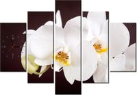 105CM 150CM ZEGAR 5 ELEM PIĘKNY STORCZYK DRUK OBRAZ