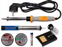Zestaw lutownica ZD721 60W + akcesoria narzędzia
