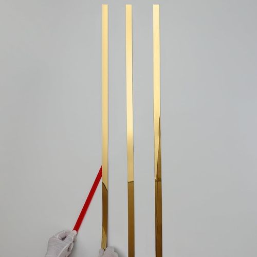 LISTWA DEKORACYJNA OZDOBNA ZŁOTA PVC 21mm GOLD 10 METRÓW SAMOPRZYLEPNA na Arena.pl