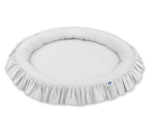 Gniazdko z falbanką - szare na Arena.pl