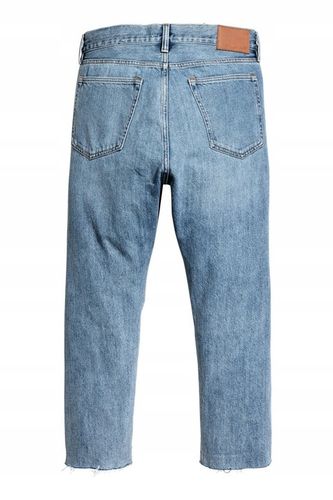 H&M Dżinsy Cropped Relaxed rozm. 30,S na Arena.pl