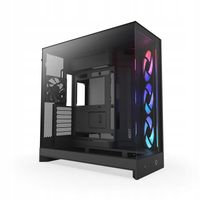 Obudowa do komputera NZXT H9 Flow RGB 2025 Midi Tower ATX Okno Czarna