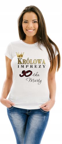 Koszulka PREZENT na urodziny 18 20 30 40 50 60 70 na Arena.pl