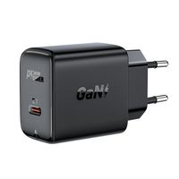 ładowarka sieciowa gan usb-c 30w pd qc 3.0 afc fcp czarny