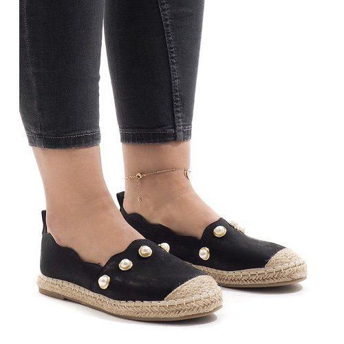 Czarne espadryle A7-002 r.38 na Arena.pl