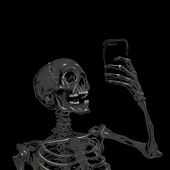 Plakat 80x80cm Selfie Poza Czasem