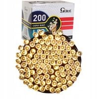 LAMPKI CHOINKOWE 200 LED ZEWNĘTRZNE I WEWNĘTRZNE CIEPŁY BIAŁY 10 METRÓW