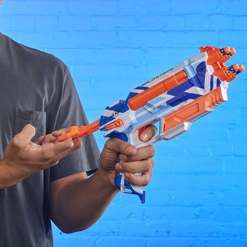 Nerf N-strike 2 x Splitstrike + strzałki C3135 na Arena.pl