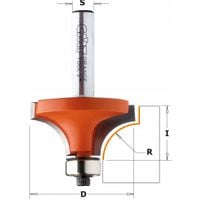 CMT FREZ ZAOKRĄGLAJĄCY Z ŁOŻYSKIEM DOLNYM DREWNA LAMINATU 25,4MM 938.254.11