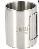 Kubek Termiczny 450 ml składany uchwyt stalowy