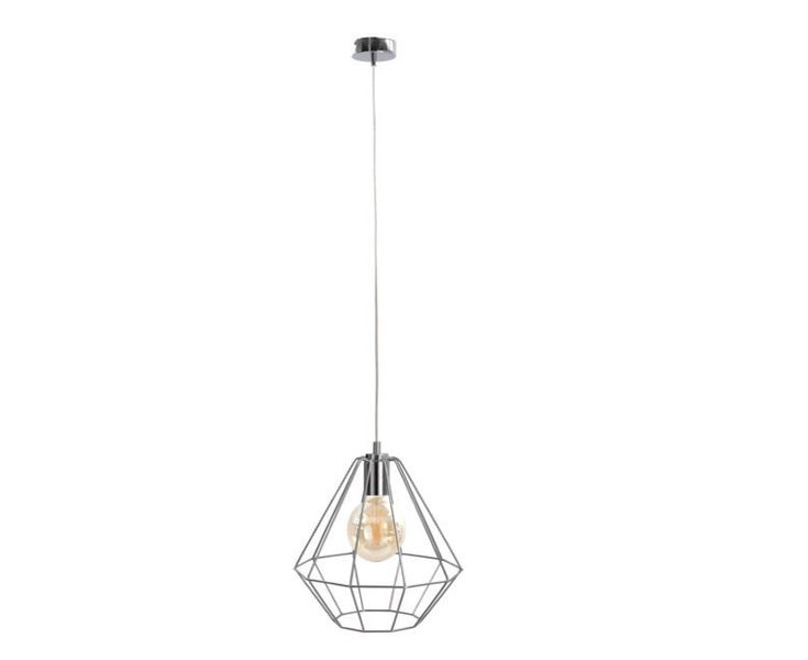 Lampa wisząca 1xE27 FARO SILVER zdjęcie 1