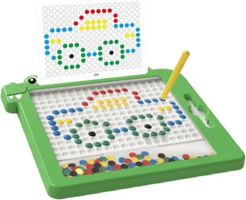 Tablica magnetyczna Dino Board Mozaika Montessori układanka krążki MagPad na Arena.pl