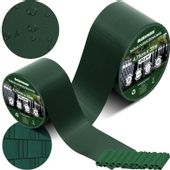 TAŚMA OGRODZENIOWA ZIELONA OSŁONA NA OGRODZENIE PŁOT PANELOWE UV 4,75x35m