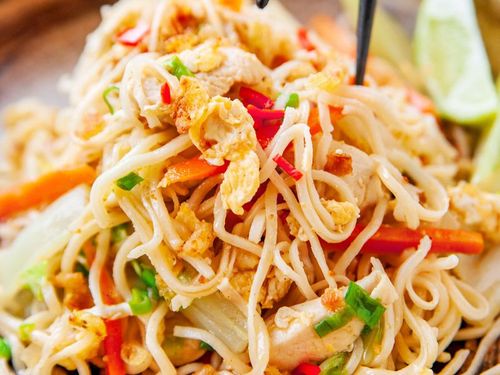 Makaron szybki pszenny bez jajek quick noodle chiński instant azjatycki kuchnia świata long life 500g na Arena.pl