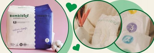 PIELUSZKI BAMBIBOO PIELUCHY COTTONWEAR r. 3 MIDI Jednorazowe 6-11kg 26szt. na Arena.pl