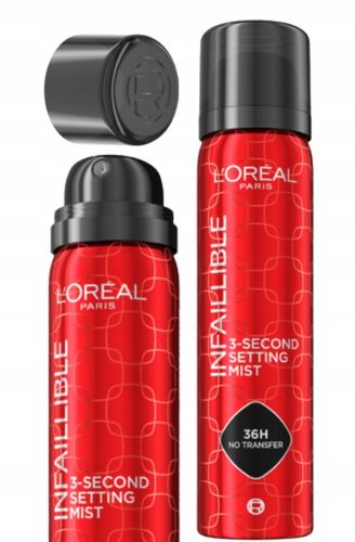 LOREAL Infaillible Setting spray utrwalający makijaż utrwalacz fixer 75ml na Arena.pl
