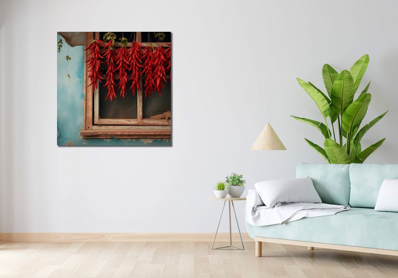 Obraz 90x90cm Szczypta Chilli zdjęcie 2