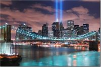 120CM 80CM OBRAZ ŚCIENNY PANORAMA MANHATTANU