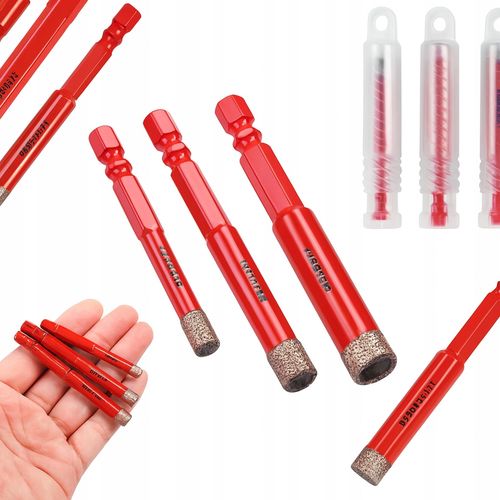 otwornice diamentowe hex 3el. kd12645 na Arena.pl