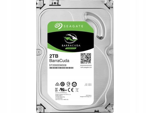 Dysk twardy Seagate BarraCuda Compute ST2000DMZ08/DM008 2TB SATA 3,5" na Arena.pl