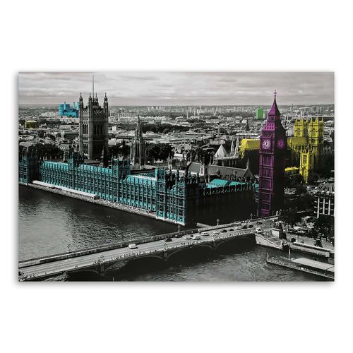 OBRAZ NA PŁÓTNIE Londyn Miasto Kolorowy na Arena.pl