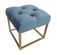 Pufa CHESTERFIELD LOFT ławka postawa złota MG33