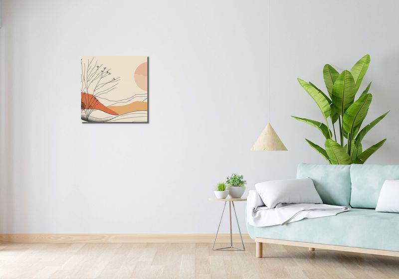 Obraz 50x50cm Pustynna Wydma zdjęcie 2