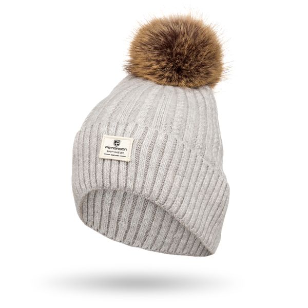 czapka ptn hat-07-7712 grey zdjęcie 3