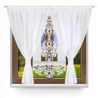 P20 Firana nowoczesna KOMPLET do salonu sypialni panel ekran glamur 300x150