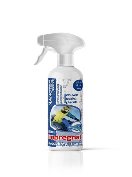 Ochronny impregnat do odzieży 500ml NanoTec zdjęcie 1