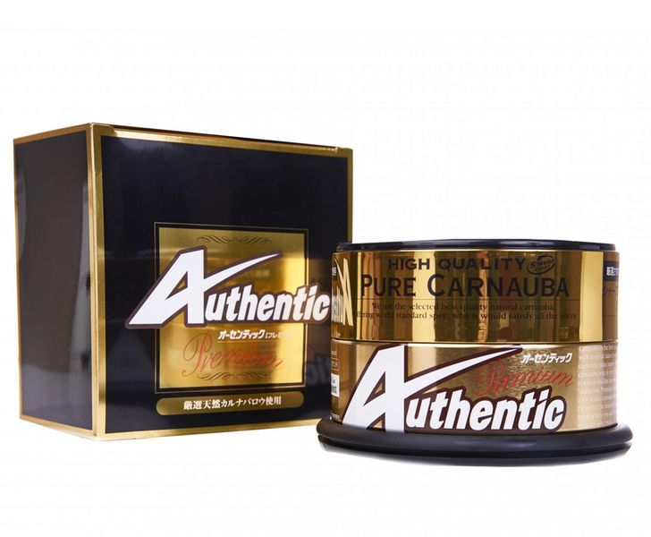 Soft99 Wosk Authentic Premium Carnauba + Cleaner jasny zdjęcie 3