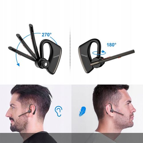 Słuchawka Bluetooth 5.2 dla Kierowcy Feegar BOND SE 24h CVC DSP do Telefonu na Arena.pl