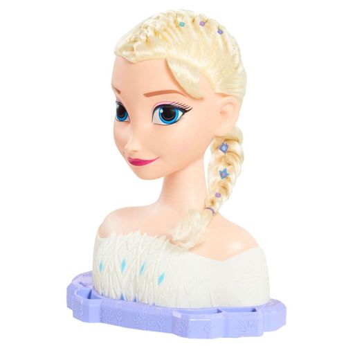 DUŻA LALKA GŁOWA DO CZESANIA STYLIZACJI WŁOSÓW KRAINA LODU FROZEN ELSA ELZA na Arena.pl