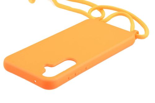 Etui ze sznurkiem RCK do Samsung Galaxy S24 FE pomarańczowy na Arena.pl