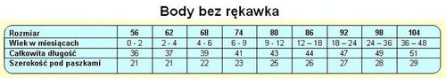 BODY BIAŁE RAMIĄCZKU 62 na Arena.pl