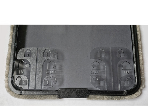 CAT MATE Large Cat Flap wymienna klapka do drzwi dla dużego kota 18x19,7cm na Arena.pl