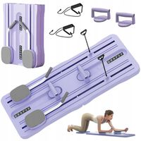 WIELOFUNKCYJNA DESKA DO ĆWICZEŃ EKSPANDERAMI POMPEK REFORMER PILATESU