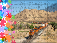 Puzzle tradycyjne Pociągi - Train